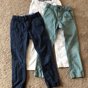 3 pairs boys pants size 6
